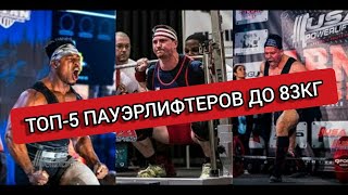 ТОП-5 ЛУЧШИХ ПАУЭРЛИФТЕРОВ До 83 Кг + Топ в Отдельных Движениях (The Power Nation) TOP Powerlifters