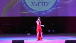 Игохина Анастасия (Инфак)-Гала-концерт Смотр первокурсников УлГПУ 2016