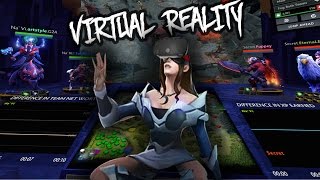 Dota 2 VIRTUAL REALITY - The future is Here !