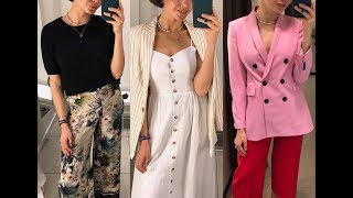 ШОППИНГ ВЛОГ ИЗ МАСС-МАРКЕТА! ZARA, HM, RESERVED | Лучшие луки весны 2019