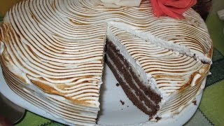 Как приготовить сНежный торт с творожным кремом