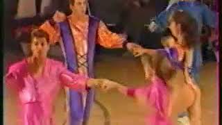 Ballet Rock acrobatique 3 Couples à Coubertin 1996 Paris avec ARMANDO DANSE