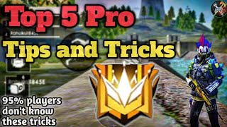 5 Pro Tips and Tricks , Ranked game tips Garena Free Fire by DEATH RAIDER GAMING