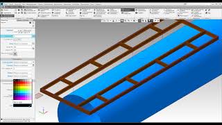 КОМПАС-3D: Оборудование. Проектирование металлоконструкции