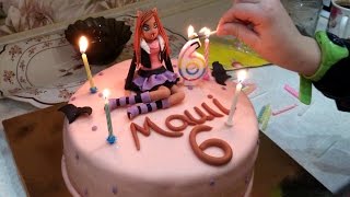 Как сделать Торт в стиле монстер хай на День Рождения Monster high  Маша