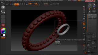 Булевы операции в ZBrush. j-design.pro
