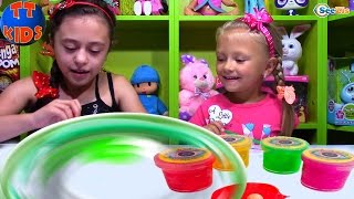 СЛИЗЬ ЛИЗУН ЧЕЛЛЕНДЖ Кто надует огромный пузырь из слизи?! Челленджи для детей - Challenge Slime