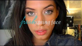 fresh faced makeup look