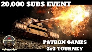 THE 20,000 SUBS PATRON GAMES ARE COMING!