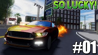 "WE GOT SO LUCKY!" DRIFTING SIMULATOR EPISODE #1 (Roblox Drifting Simulator Alpha)