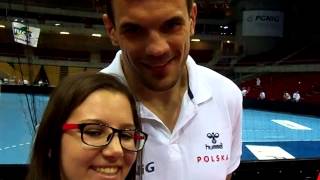 Polska - Niemcy 25:24 (9:12) autografy Dzidziusia...