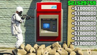 $100,000,000 Per Minute With THIS Solo GTA 5 Money Glitch! (ATM Money Glitch) GTA V Money Glitch