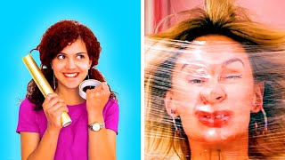 BROMAS INCREÍBLES PARA MOLESTAR A TUS AMIGOS || Guerra épica de bromas por 123 GO! GOLD Spanish