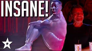 THAT'S NOT NORMAL! Insane Contortionist on America's Got Talent: the Champions 2020 |