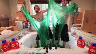 INSANE SLIME BATH CHALLENGE! (FINAL FANMAIL OPENING)