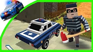 МУЛЬТИК - ИГРА ПОЛИЦЕЙСКАЯ МАШИНА МАЙНКРАФТ ПОГОНЯ