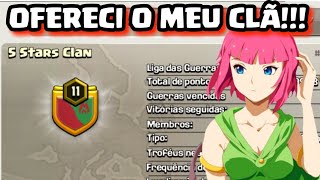 OFERECI O MEU CLÃ LVL11 NO GLOBAL | Trollagens no Clash #2