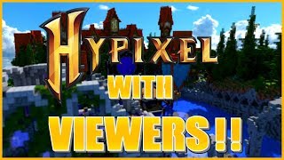 ?HYPIXEL MINECRAFT LIVE!! ~PUBLIC PARTY!!~ (Road to 3300!!)