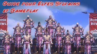 Roster et Guide Elfes Sylvains Blood bowl 2 gameplay FR
