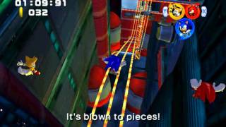 Sonic Heroes (TAS) Final Fortress [Team Sonic] 2'46"53 ~WR~ GC Version