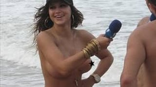 Pânico na TV - Danielle Souza, Mulher Samambaia - Pelada na Praia de Tambaba
