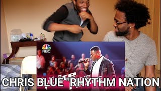 The Voice 2017 Chris Blue - Finale: "Rhythm Nation" (REACTION)