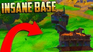 BUILDING THE craziest AND BIGGEST FORTNITE BASE! WITH OVER 1000 BRICKS (Fortnite Battle Royale)