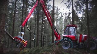Nisula N5 6-pyöräinen hakkuukone