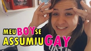 REAGINDO - MEU NAMORADO DISSE QUE É GAY