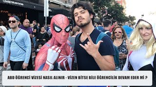 Amerika Öğrenci Vizesi Almak - Vizen bitse de Amerika'da yasal olarak kalmak (Tüm Detaylar)