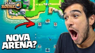 NOVA ARENA?? GUERRA DE CLÃS?? - CLASH ROYALE