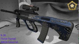AUG Aristocrat - Skin Wear Preview