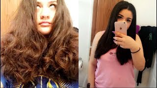How I Straighten My Frizzy Hair