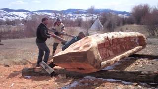 Dugout Canoe Carving: The Story of Belladonna Beaver