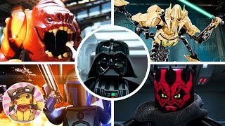All Boss Fights & Final Boss - Lego Star Wars The Complete Saga [1080p]