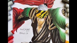 Drawing Renji Abarai Bankai - Bleach Brave Souls