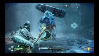 God of War 4 - STONEBEARD KING Boss Fight