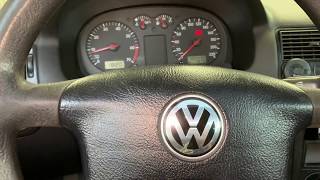 Сброс адаптации дроссельной заслонки VW Golf