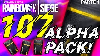 SPACCHETTAMENTO FOLLE 107 ALPHA PACK - Rainbow Six Siege