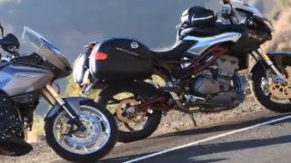 2010 Triumph Tiger SE vs. 2008 Benelli Tre1130K - Triple play comparison!