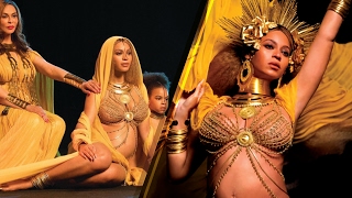 Beyonce SLAYS 2017 Grammys Performance with Baby Bump, Boobs and ALL, Brings Instagram Photo to Life