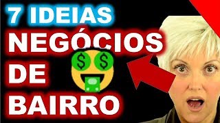 ?7 Ideias De Negócios Para Bairros Pequenos em 2020 Para Abrir um negócio com pouco Dinheiro
