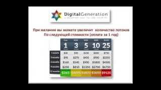 Digital Generation Заработок без вложений и затрат по времени