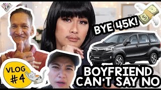 BYE ₱45,000!!! BOYFRIEND CANT SAY NO CHALLENGE | NEW CAR?! | MAE LAYUG VLOG #4