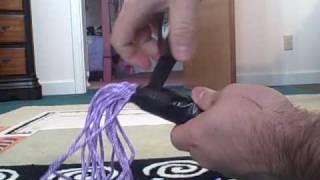 How to make a home made Flogger. BDSM