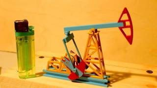 Макет нефтяной качалки