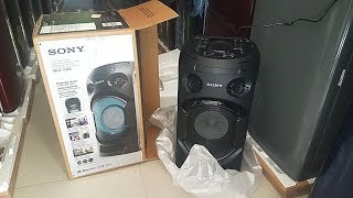 Sony MHC-V21D Unboxing with FIRST look/Full review in Hindi