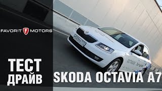Тест-драйв Шкода Октавия А7 | Видеообзор Skoda Octavia A7 2016 - Автопрага