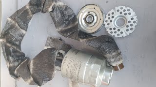 Паджеро спорт 2 замена топливного фильтра. Почему мигает лампа накала свечей.?!!!