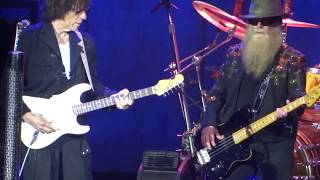 ZZ Top Live 2015 =] Rough Boy w/Jeff Beck [= Woodlands, Tx